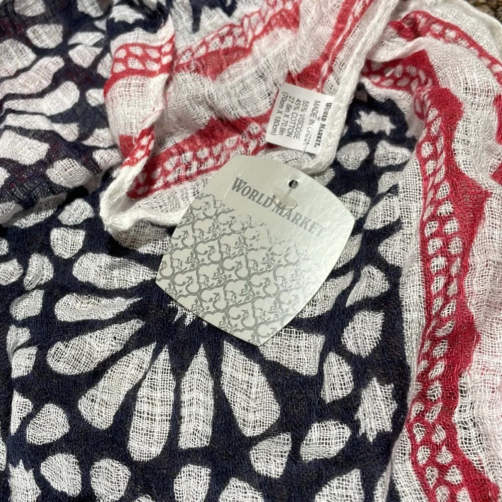 Set of 4 summer lightweight scarves - Banana Republic/Loft, two NWT - Picture 6 of 12